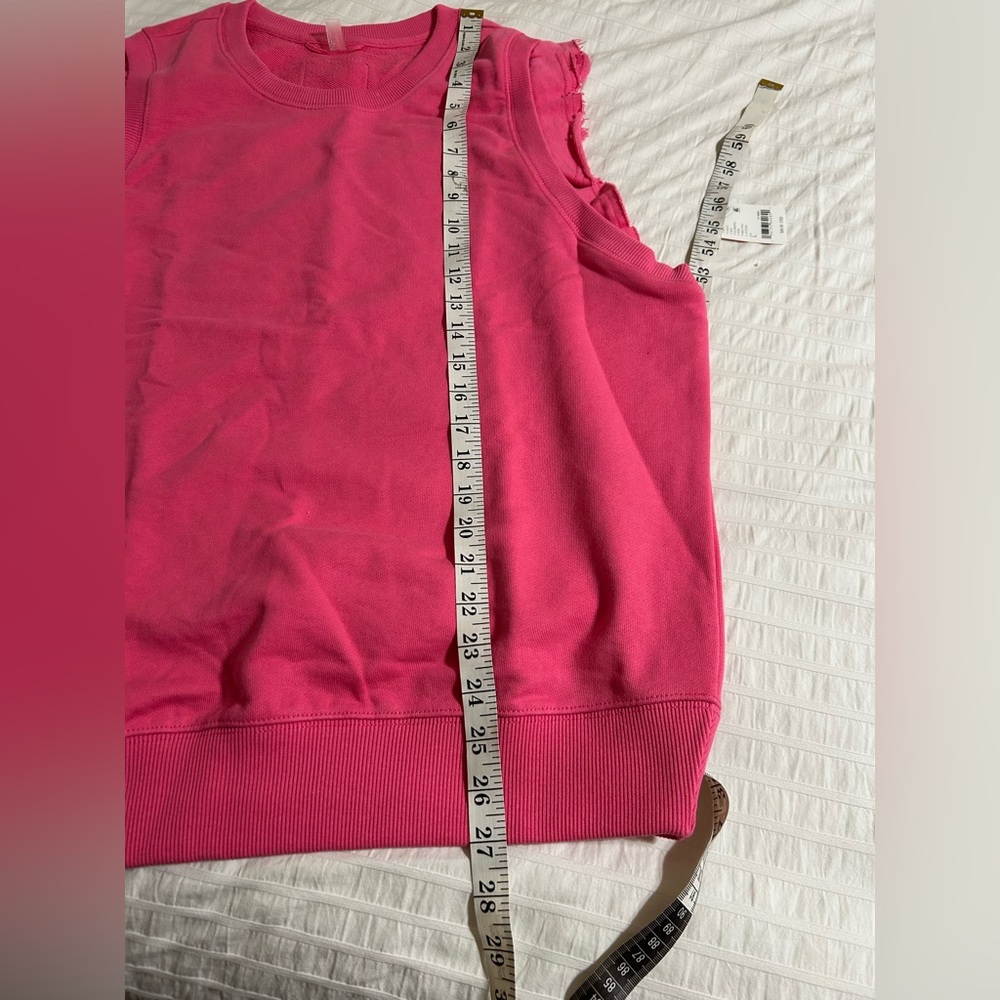 Free People Movement Flutter Tank. Color Flamingo. Size L - Picture 4 of 9